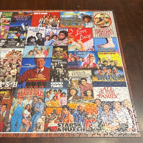 Springbok what’s on TV  Puzzle. 1000 pieces complete complete.  Thicker pieces - Picture 4 of 6